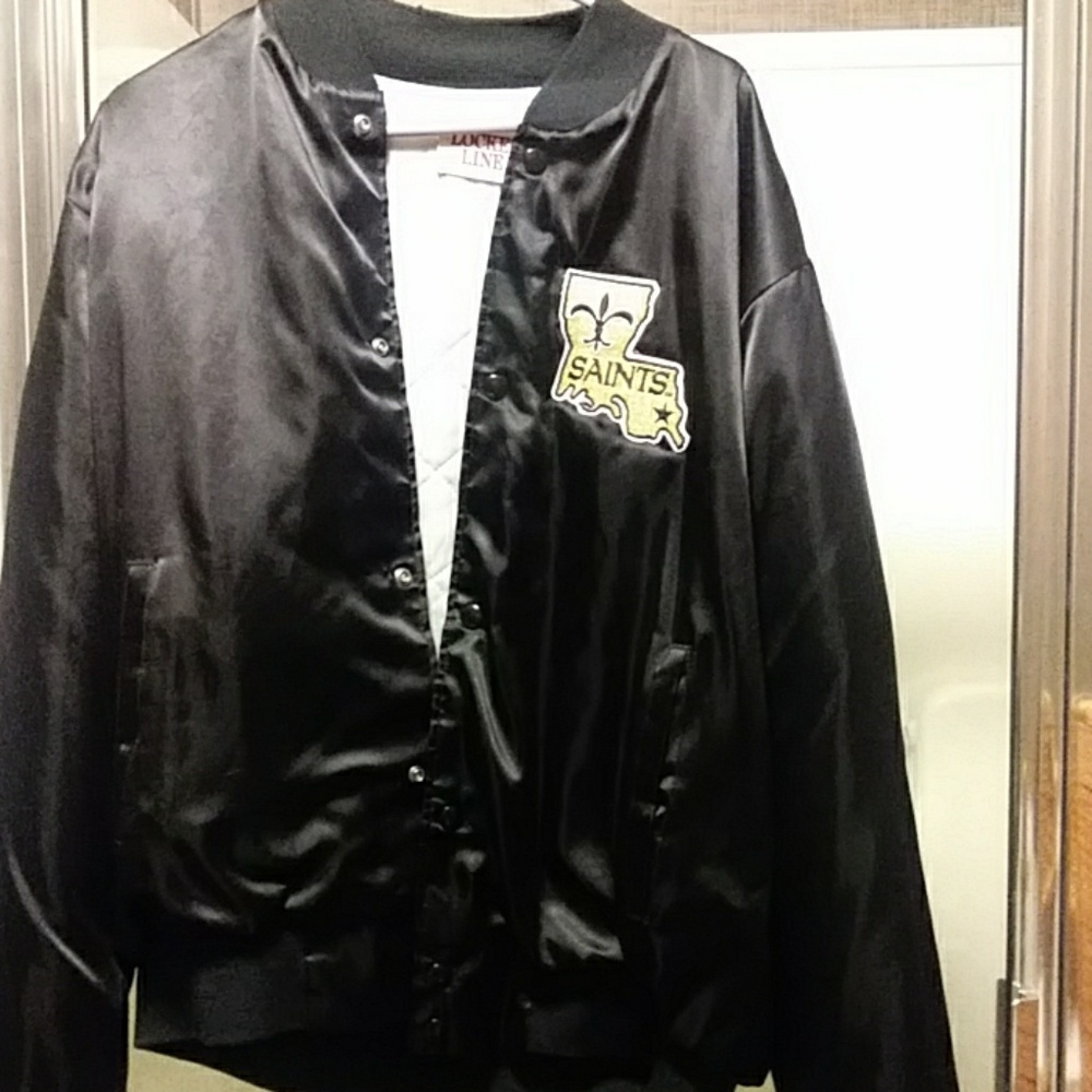Locker line. New Orleans saints jacket